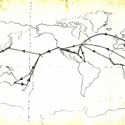 1980 World Tour Route
